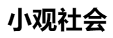 百家號（ 小觀社會）logo