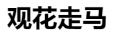 百家號（觀花走馬）logo