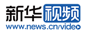 新華網視頻首發logo
