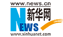 新華網首發（頻道隨機）logo